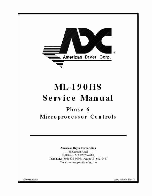 American Dryer Corp  Clothes Dryer ML-190HS-page_pdf